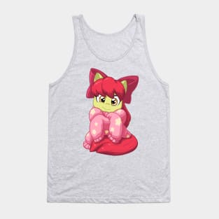 Apple Bloom in a Sweater Tank Top